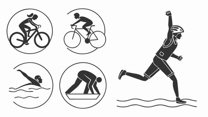 Active Lifestyle Icons: Diverse Sports and Activities