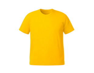 yellow t shirt