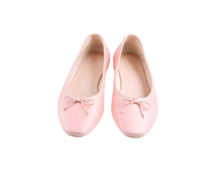 pink ballet shoes