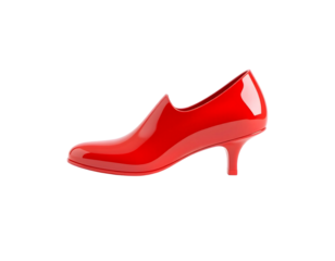 red high heel shoes