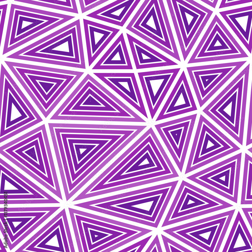 Poster minimal geometric background. multiple repeated inner triangles. big triangles size. single color to