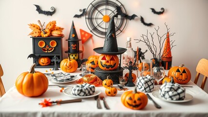 Halloween Party Table Decor - Festive Accessories & Party Supplies