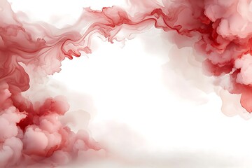 Fototapeta premium Valentine's day love celebration abstract red cloud design graphic art emotional theme