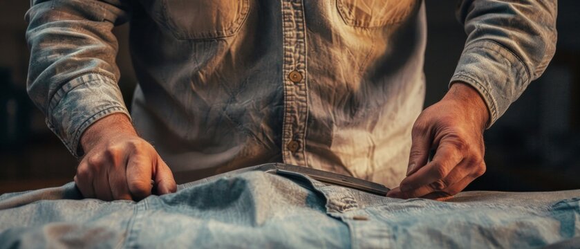 This image is perfect for articles about fashion and fashion design, as well as for advertising ateliers and sewing workshops. It can also be used in the context of needlework and creativity.