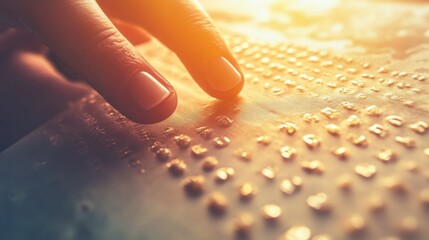 World Braille Day Concept