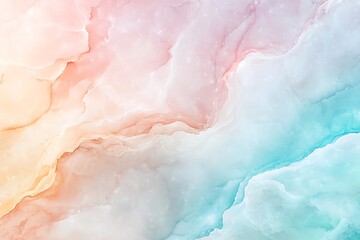 Fototapeta premium Valentine's day celebration love-inspired abstract art in soft color aesthetic