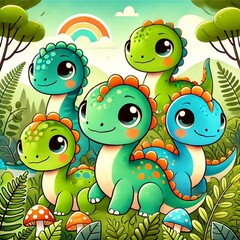 Obraz premium dinosaur