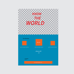 flyer design advertise professional corporate minimal  official template