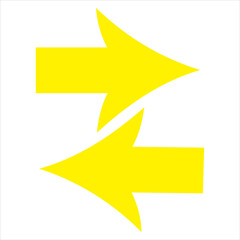 Colorful bold arrows all types symbols. Right,Left,Up,Down Bold arrows.