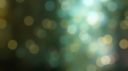 Fototapeta premium Abstract green bokeh background with soft light.