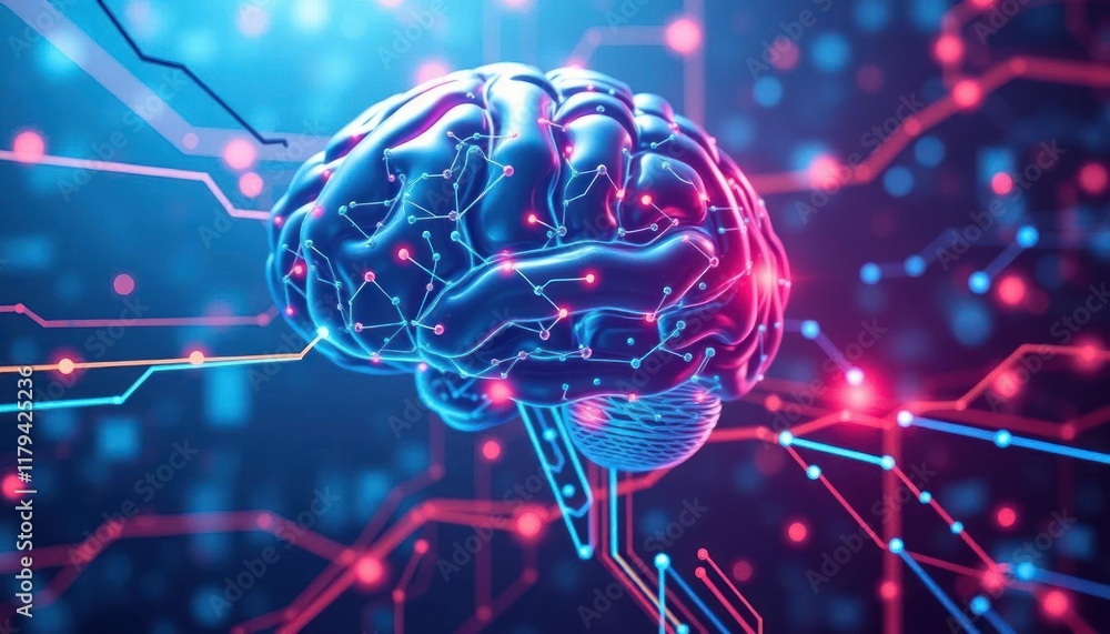 Poster the human brain: a digital representation of neural networks