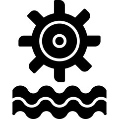 Hydro Power Icon