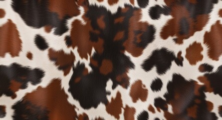 Spotted cowhide patterns background or illustration for playful rustic appeal