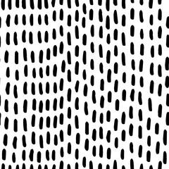 Small dash seamless pattern. Abstract background, black and white texture with simple geometric design. Ideal for textiles, wallpapers, branding, packaging, and digital projects. Vector illustration