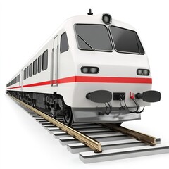 train on a railway station