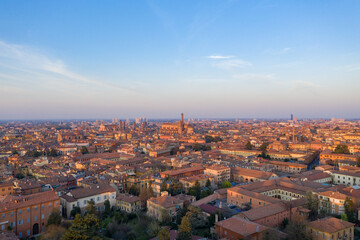 Aerial view Bologna