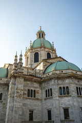 Fototapeta premium Como Cathedral, Cattedrale di Santa Maria Assunta, in Como, Italy