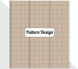 Creative trendy vector seamless Pattern design template. Unique and outstanding design with abstract shapes. Best pattern design for  multi-purpose use.