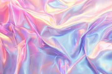 Obraz premium Abstract pastel blue pink gradient background with glitter made generative AI