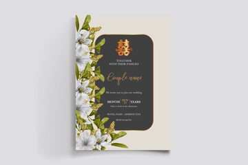 floral bridal shower invitation templates