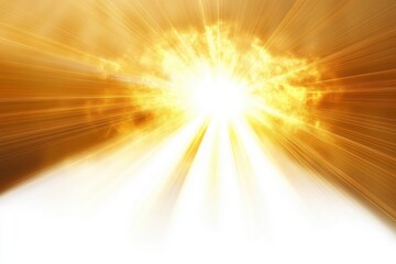 Obraz premium Sunbeam effect with light burst from background