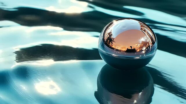 1_Metallic Sphere Falling into Viscous Fluid with Surface Tension
