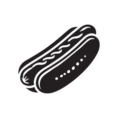 hot dog icon design template
