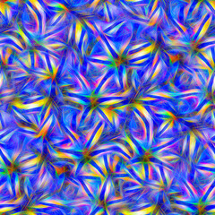 Festive Christmas new year background. Holographic abstract background with bright colors and halftones. Neon line. for design and creativity