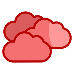 Cloud  Icon Element For Design