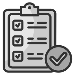 Checklist  Icon Element For Design