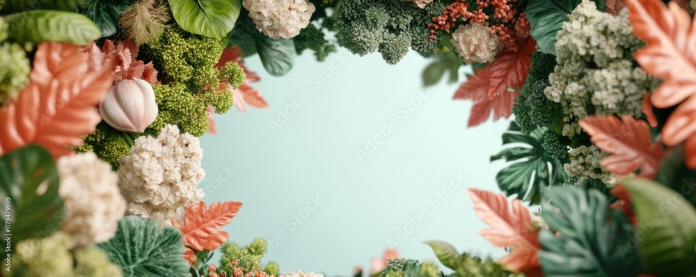 Poster explore a captivating image that evokes a sense of an intricate forest canopy supporting a balanced 