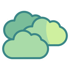 Cloud  Icon Element For Design
