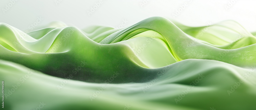 Poster harmony of forms and textures. vector flow fields. fabric - acrylic. modification_004