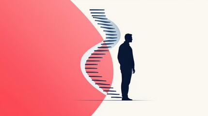 Scientist sequencing DNA strand by strand, advancing genetic research slowly but surely, perseverance, determination, patience