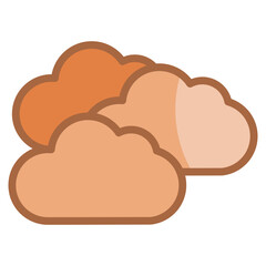 Cloud  Icon Element For Design