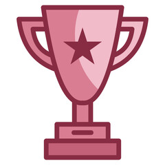 Trophy  Icon Element For Design