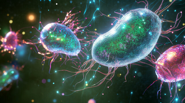 Innovative biotechnology investment event showcasing groundbreaking science in a dynamic lab environment