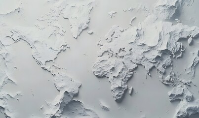 3D textured world map relief.