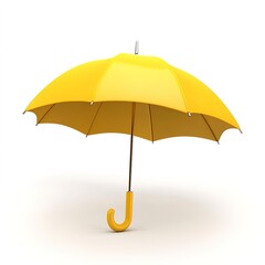 3D Cartoon Style Umbrella &ndash; Vibrant and Playful Design