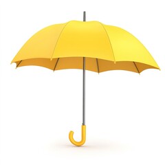 3D Cartoon Style Umbrella &ndash; Vibrant and Playful Design
