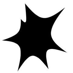 silhouette of dynamic Comic Elements