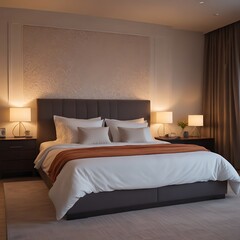 Modern bedroom interior