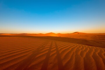 Naklejka premium desert sky