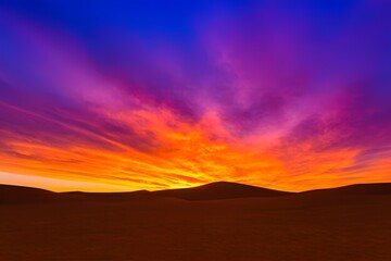 Obraz premium desert sky