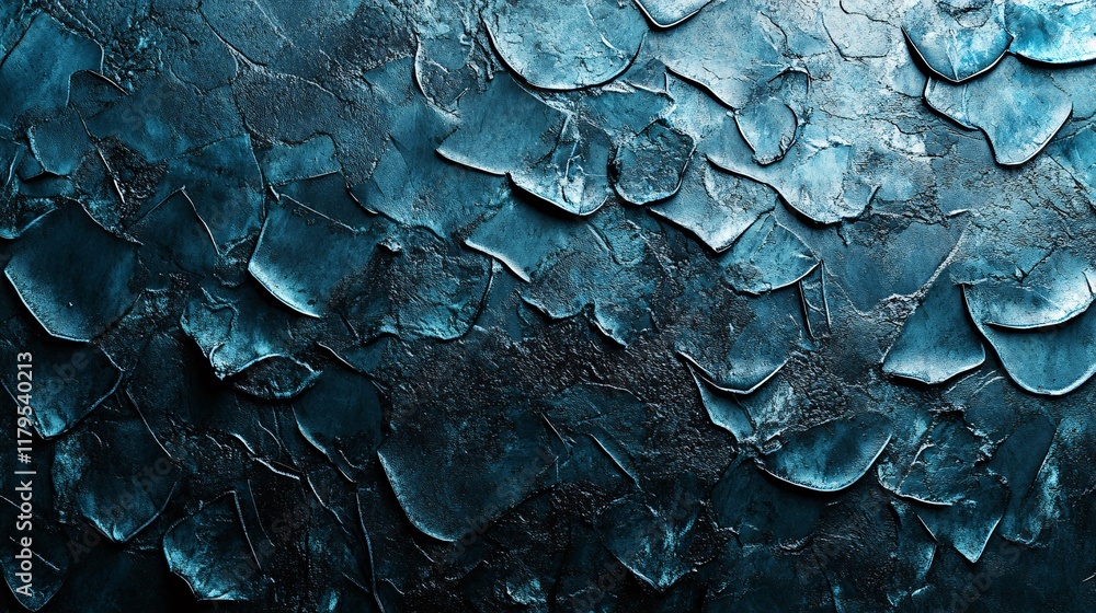 Poster abstract blue textured background creating striking visual effect