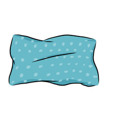 multicolor Pillows in flat cartoon style