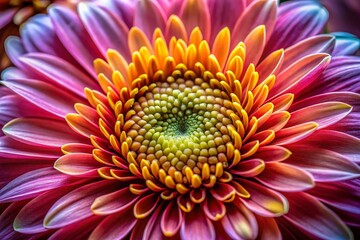 Extreme Close-up of Romolo Flower Petals, Vibrant Macro Photography
