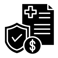 Insurance  Icon Element For Design