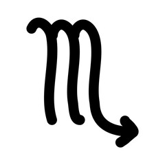 Hand drawn Zodiac symbol