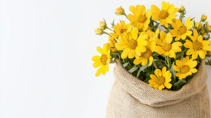 a flower isolated on background 